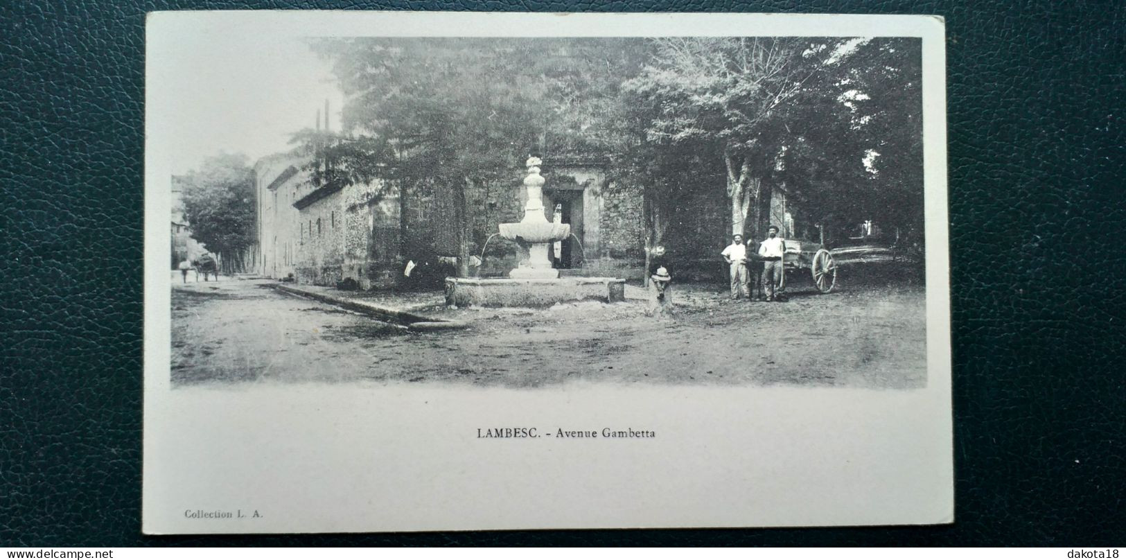 13 , Lambesc , L'avenue Gambetta - Lambesc