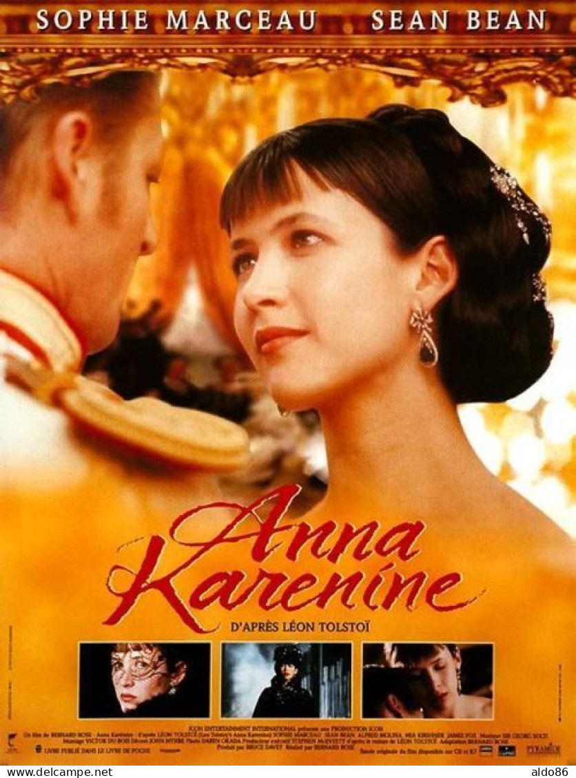 Affiche 120 X 160 Du Film "ANNA KARENINE" Avec Sophie Marceau . - Afiches