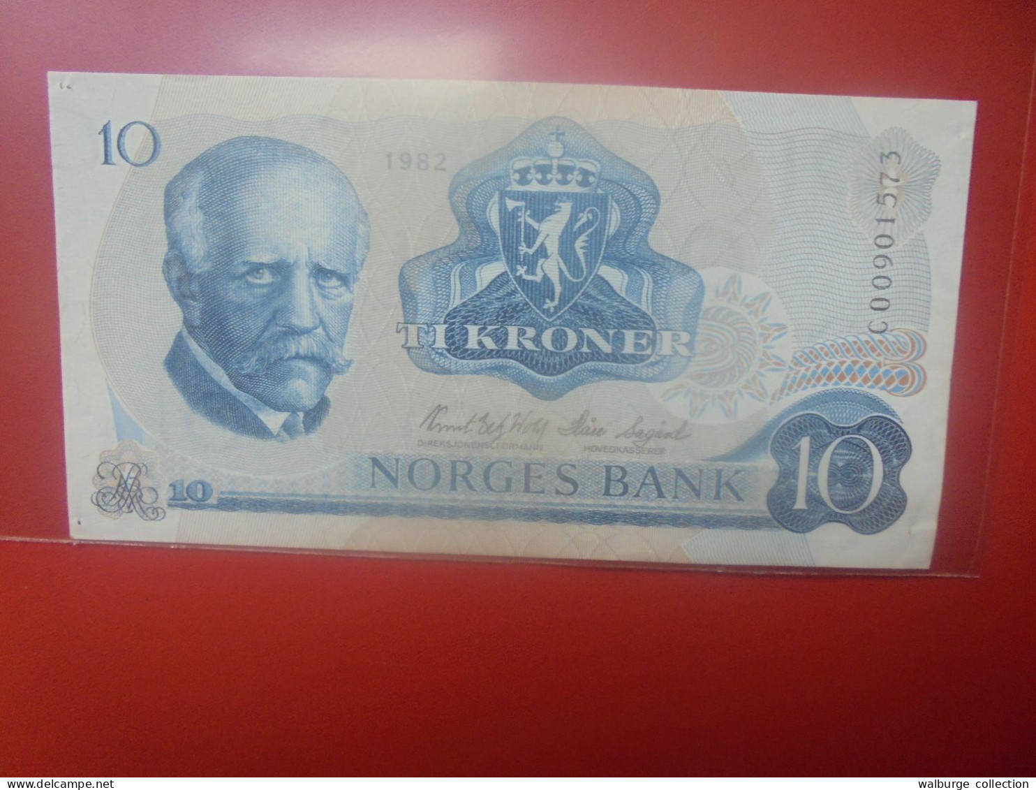 NORVEGE 10 KRONER 1982 Circuler (B.33) - Norwegen