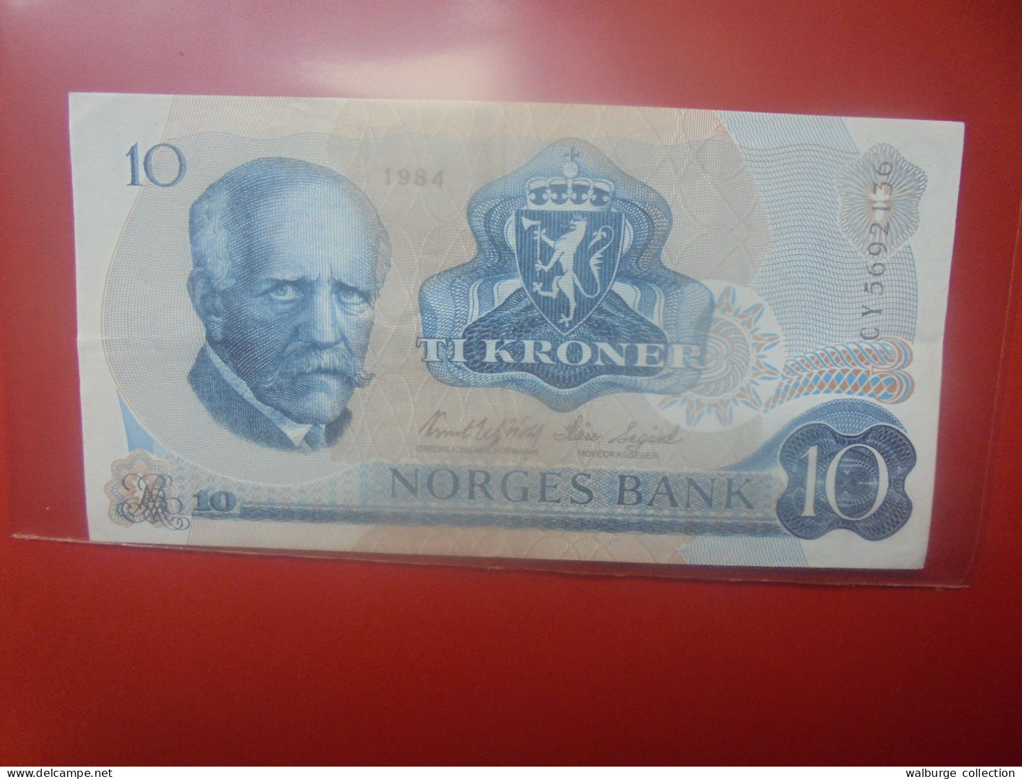 NORVEGE 10 KRONER 1984 Circuler (B.33) - Norway