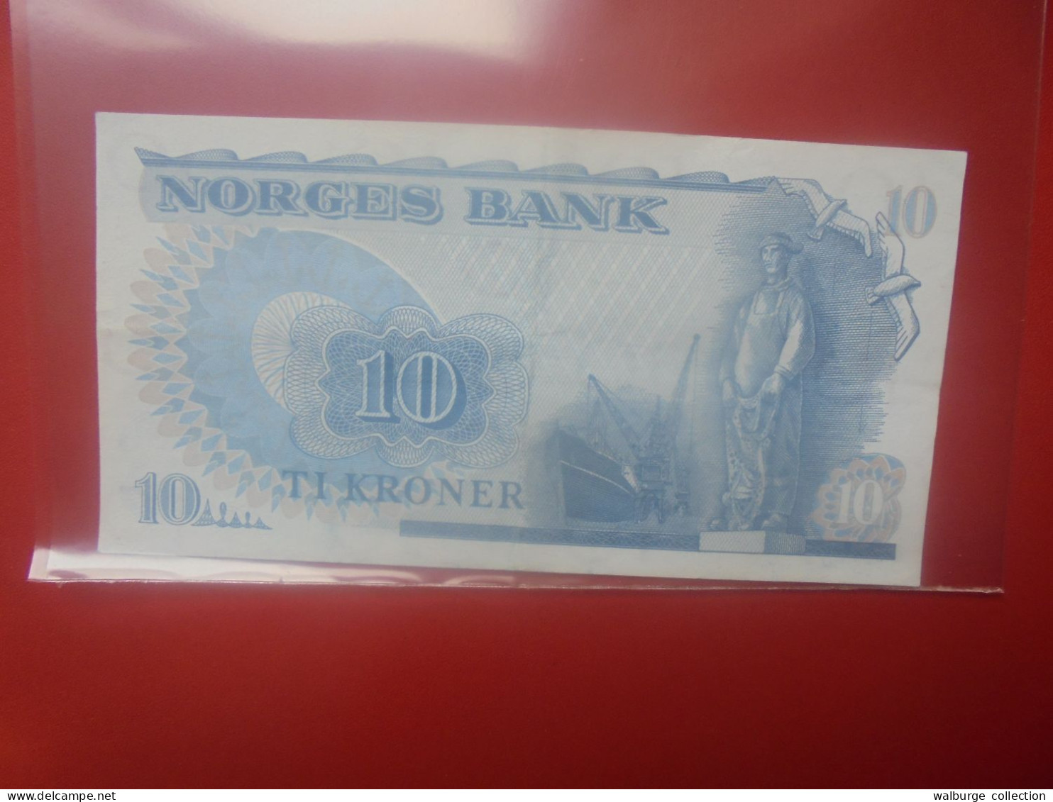 NORVEGE 10 KRONER 1984 Circuler (B.33) - Norway