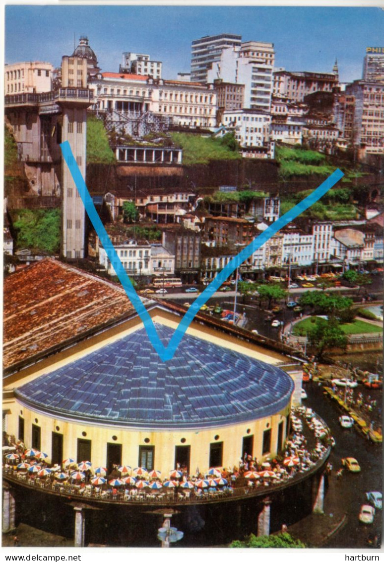 Salvador. Mercado Modelo E Elevador Lacerda. Estado Da Bahia, Brasil - Salvador De Bahia