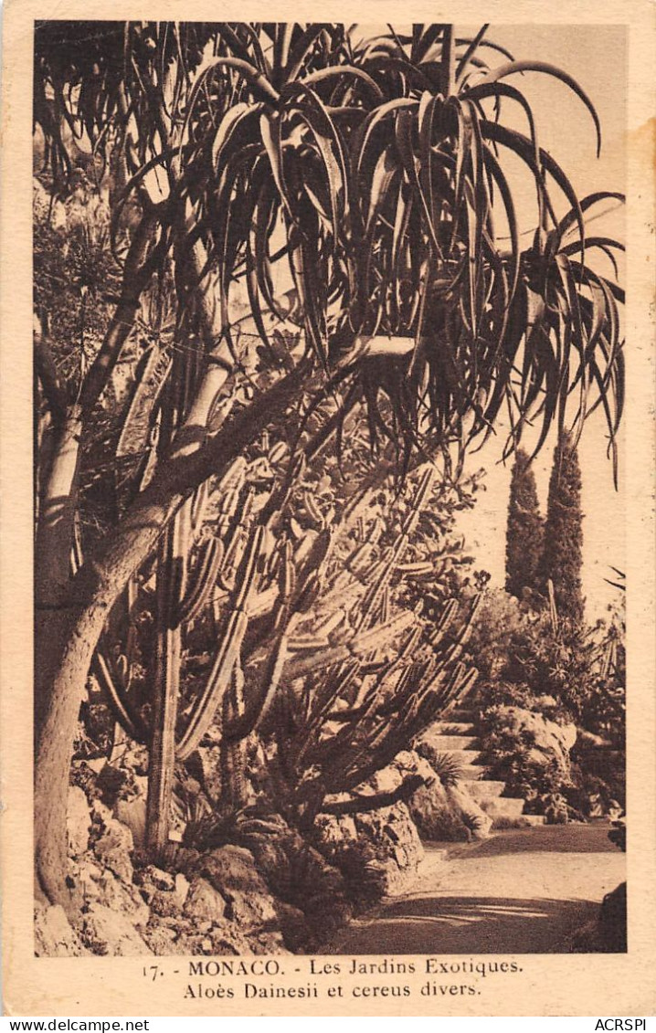 MONACO  Les Jardins Exotiques Aloes Dainesii Et Cereus Divers  N° 138 \MK3006 - Exotische Tuin