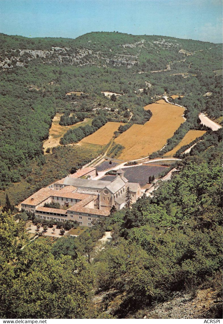 84 GORDES Abbaye De SENANQUE Vue Générale Aérienne édition Lescuyer  N° 11 \MK3014 - Gordes