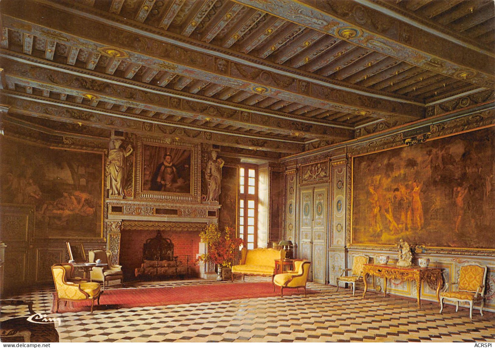 51  MONTMORT LUCY Le Chateau La Salle De Réception  N° 80 \MK3031 - Montmort Lucy