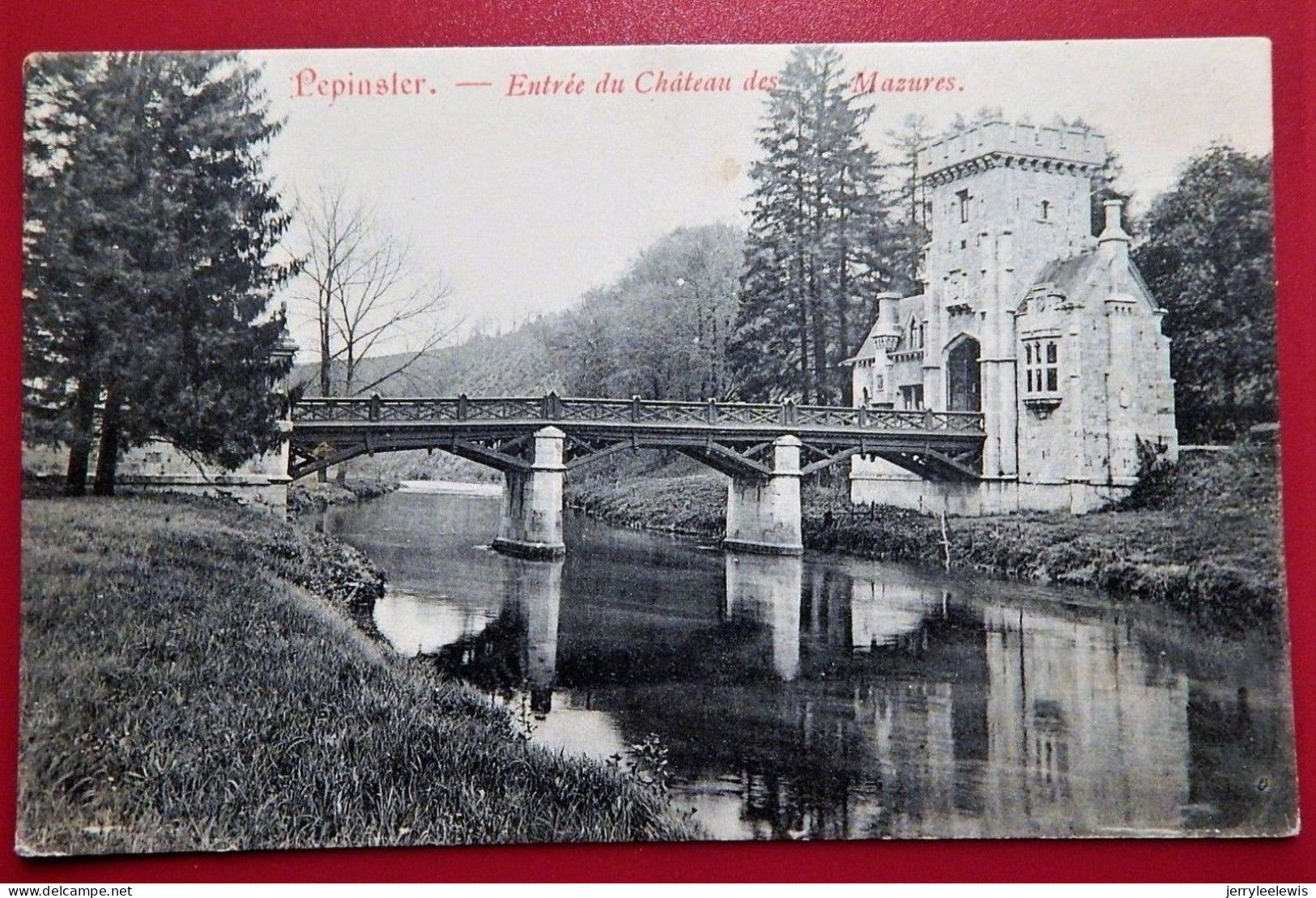 PEPINSTER  -  Entrée Du Château Des Mazures - Pepinster