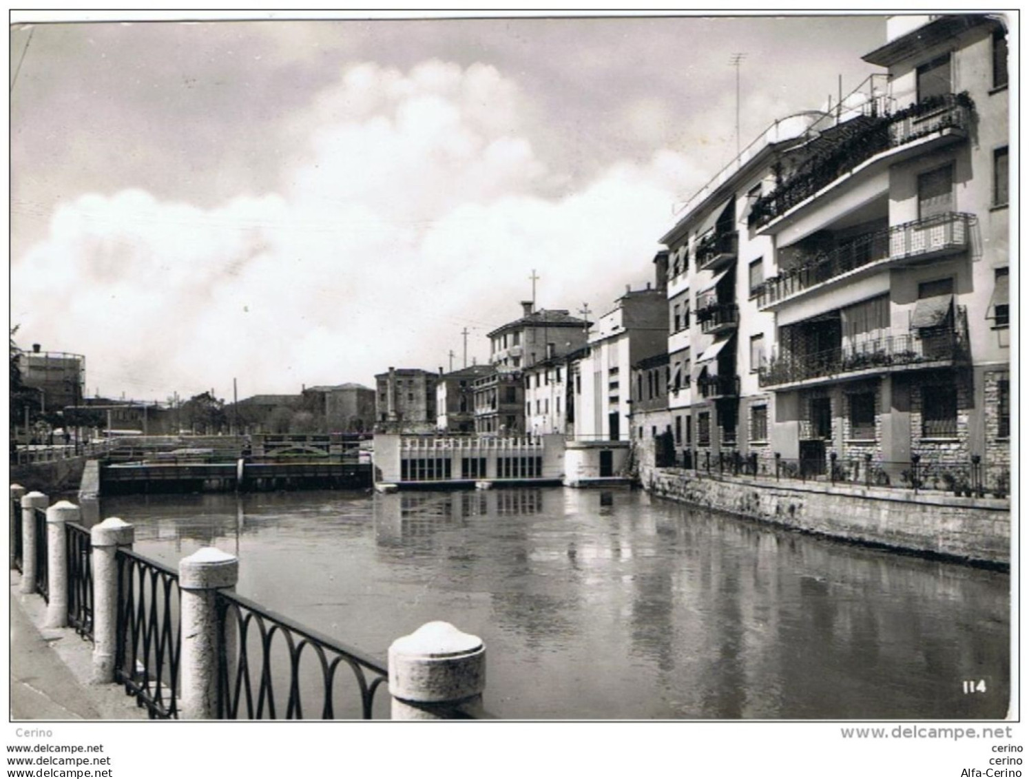 TREVISO:  PONTE  S. MARTINO  E  CENTRALE  ELETTRICA  -  F.LLO  TOLTO  -  FOTO  -  FG - Brücken