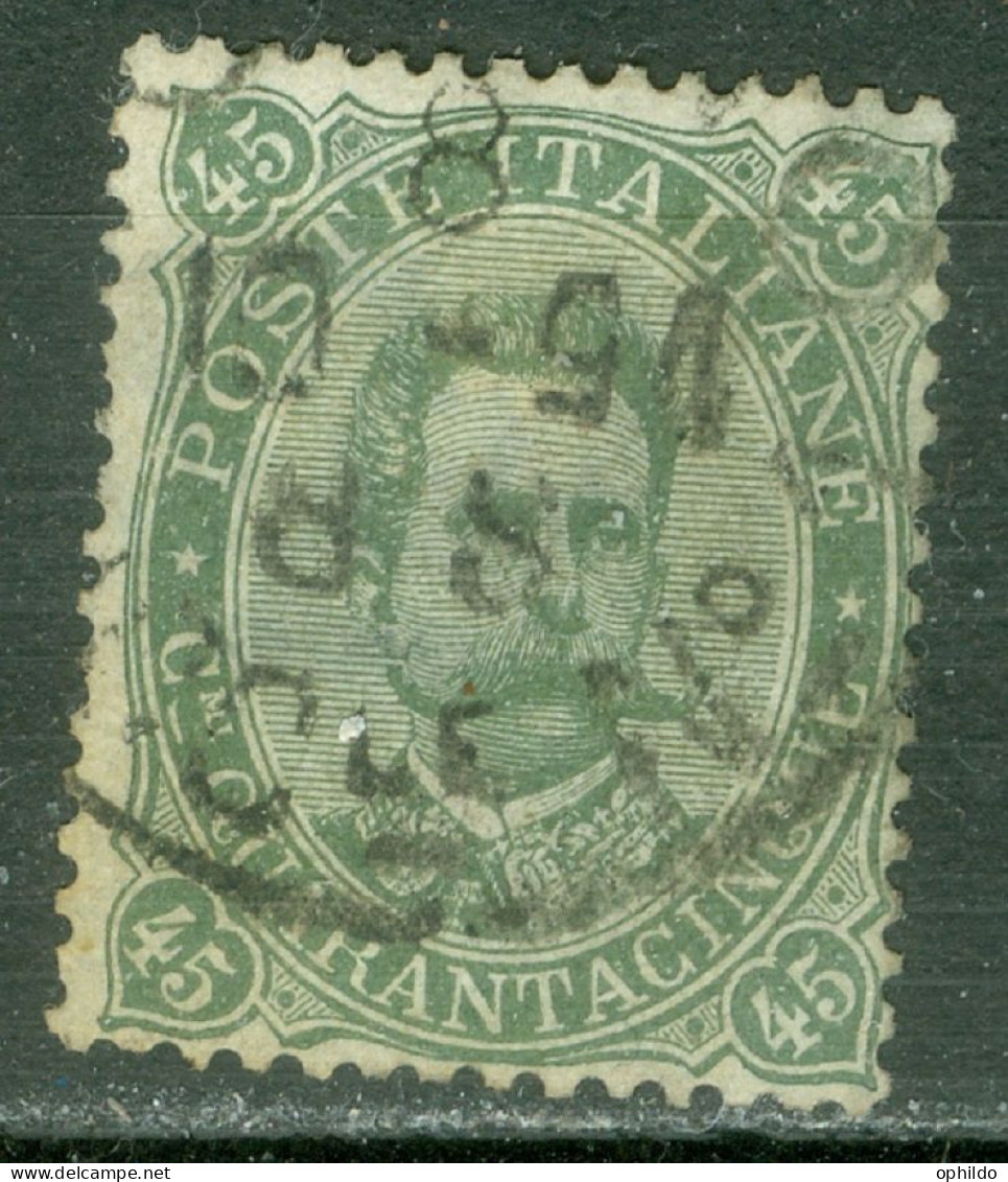 Italie    Sassone  46  Ou  Yvert  42  Ob  TB   - Used