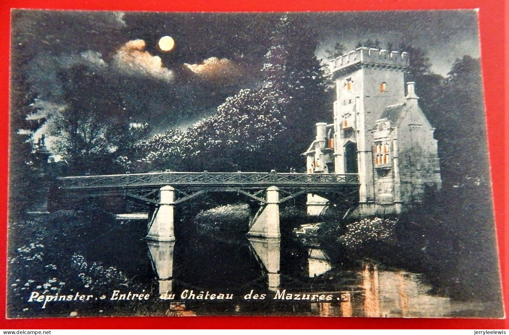 PEPINSTER -  Entrée Du Château Des Mazures  (vue Nocturne) - Pepinster