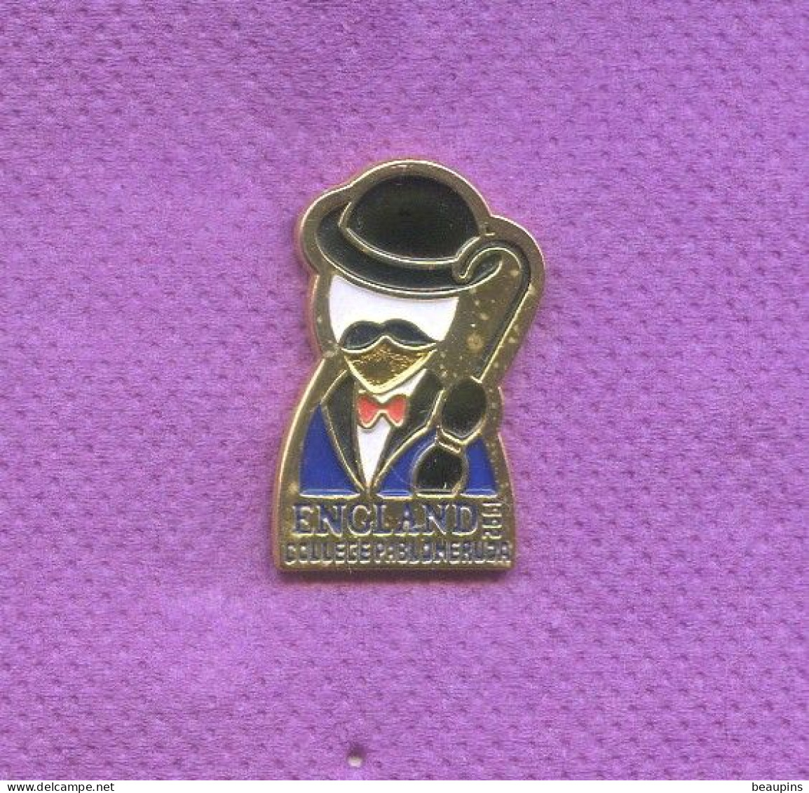 Rare Pins College Pablo Neruda England 1992 Angleterre N370 - Administrations