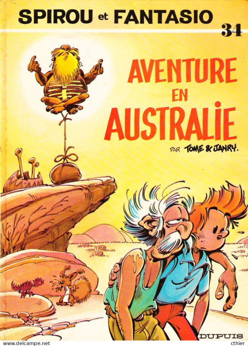 SPIROU ET FANTASIO - AVENTURE EN AUSTRALIE - Edition Originale De 1985 N° 34 - Spirou Et Fantasio