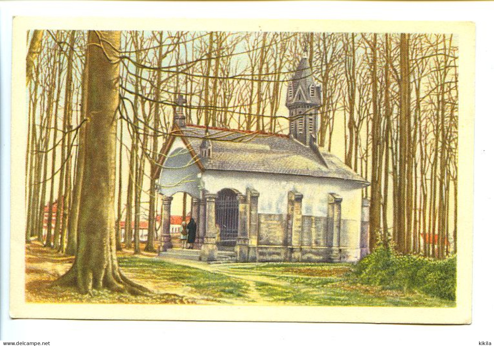 Image 12 X 7.8 Belgique Folklore Belge Belgische Folklore  WELRIEKENDE  La Chapelle De Notre Dame De Bonne Odeur En * - Côte D'Or