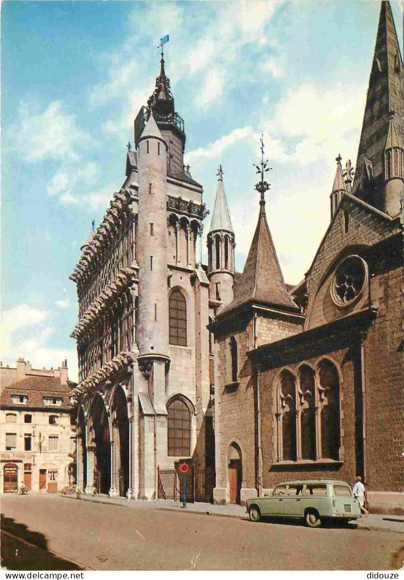 Automobiles - Dijon - Eglise Notre Dame - CPM - Voir Scans Recto-Verso - Turismo