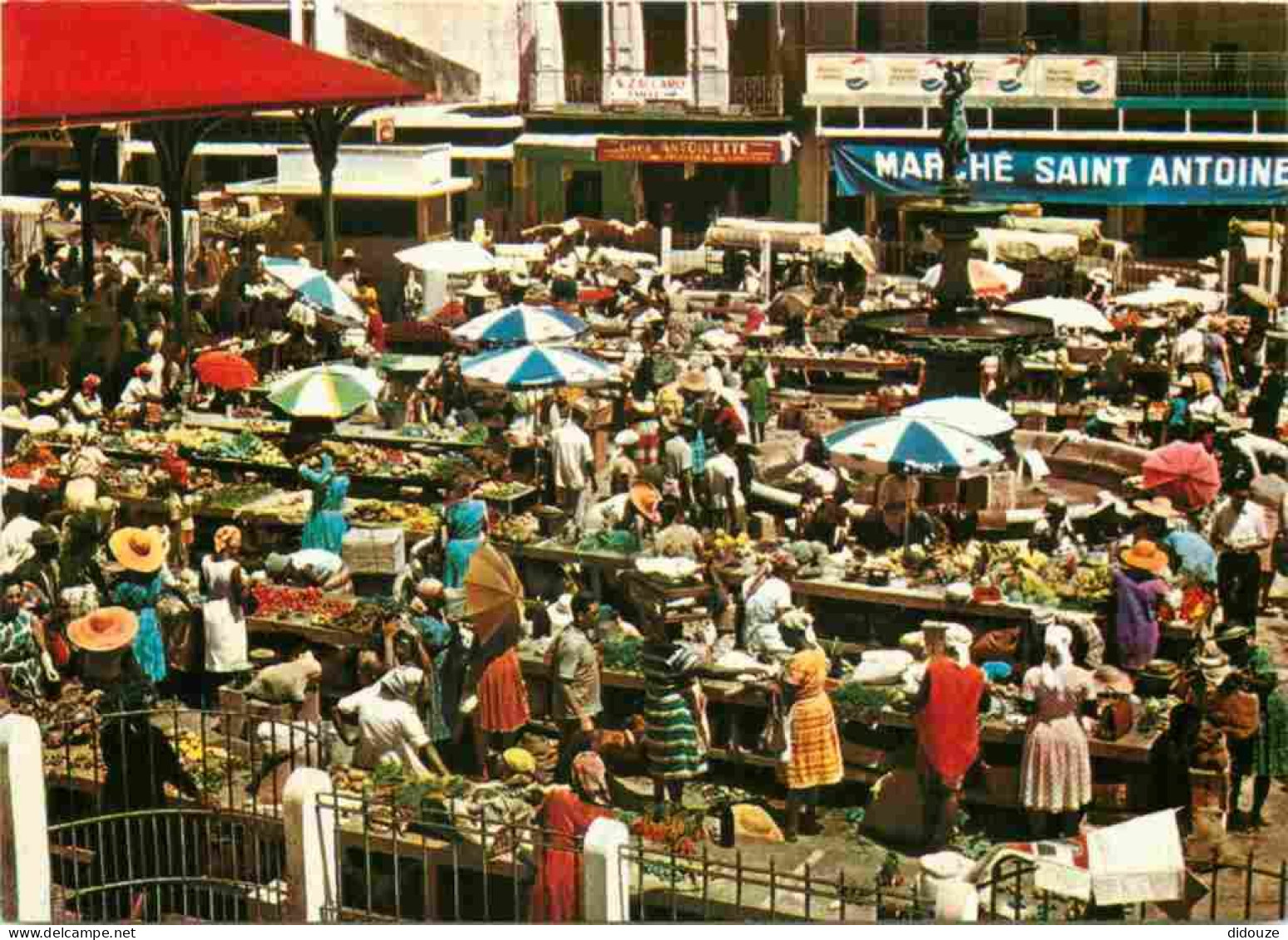 Guadeloupe - Pointe à Pitre - Le Marché Saint Antoine - Fruits Et Légumes - CPM - Voir Scans Recto-Verso - Pointe A Pitre