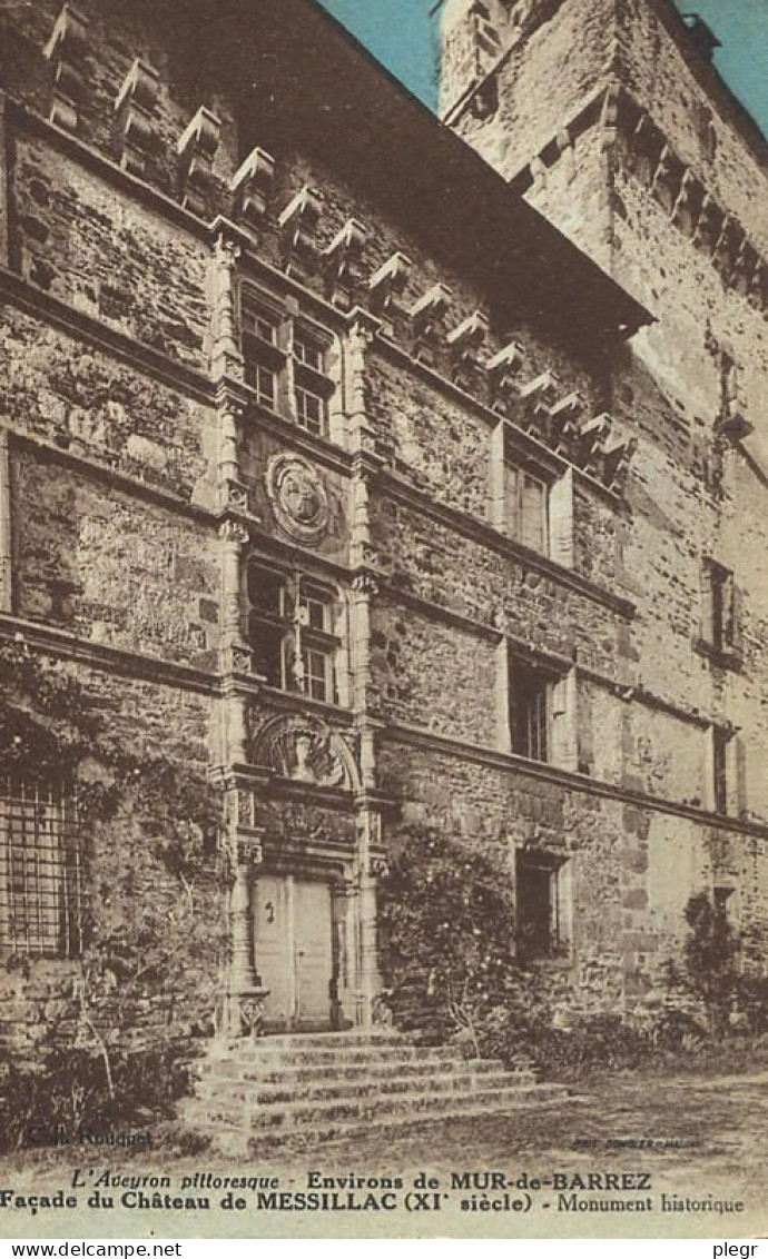 1-15159  01 01+15 - RAULHAC - FACADE DU CHÂTEAU DE MESSILHAC - Carlat