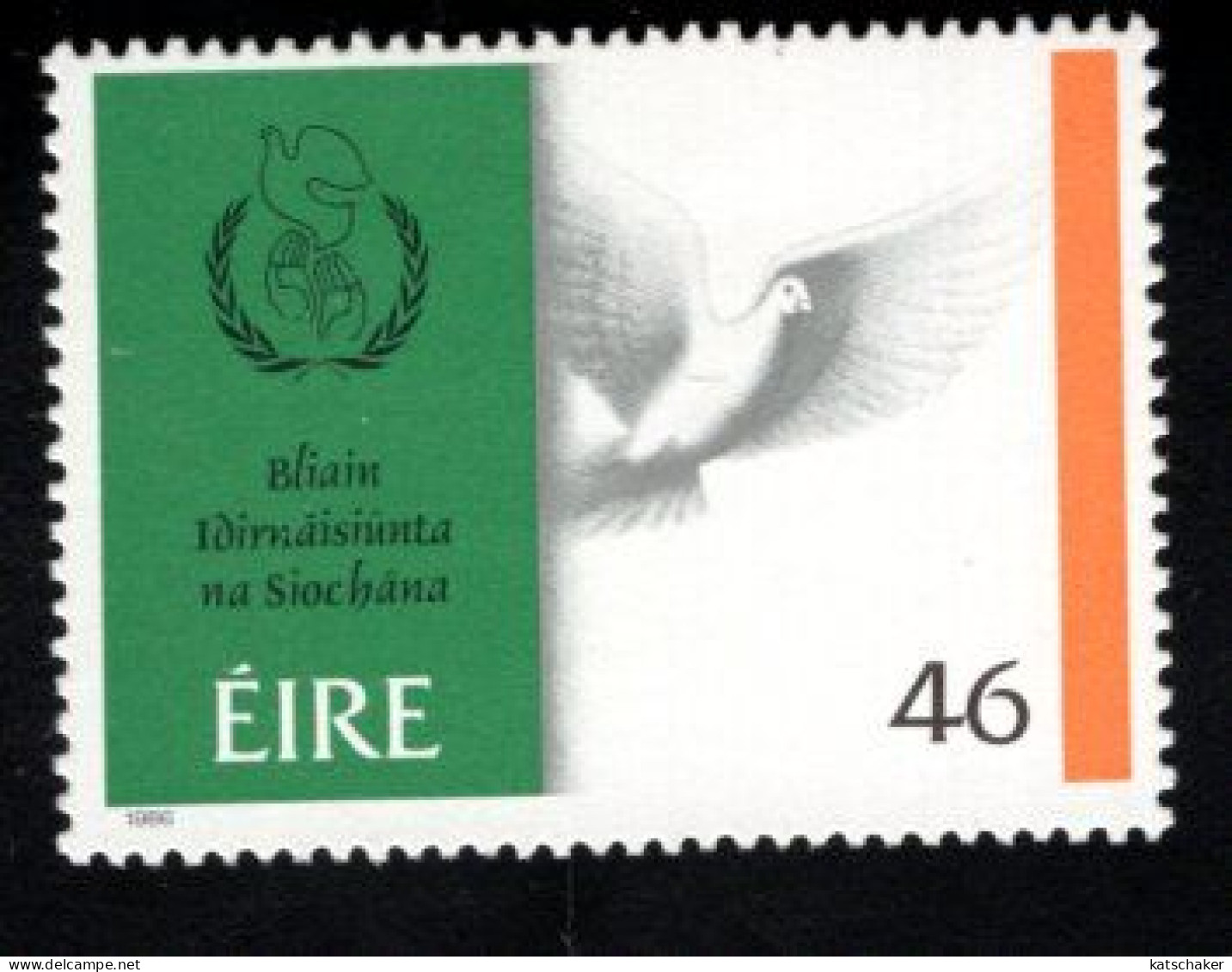 1999457402 1986  SCOTT 673 (XX) POSTFRIS  MINT NEVER HINGED - INTL PEACE YEAR - Ongebruikt