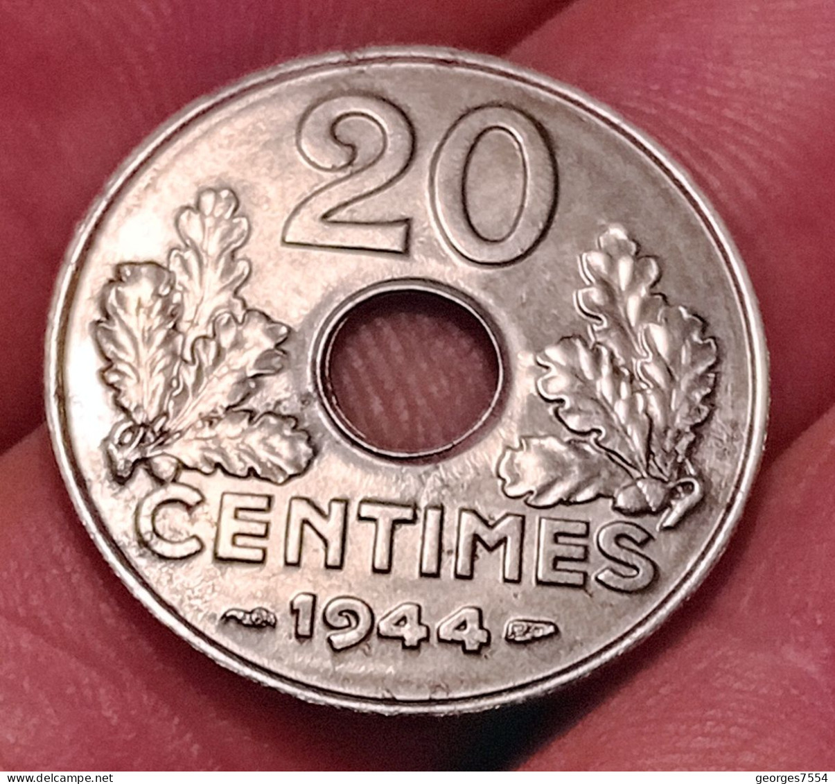 ETAT FRANCAIS - 20 CENTIMES 1944 FER - Achat Immédiat - 20 Centimes