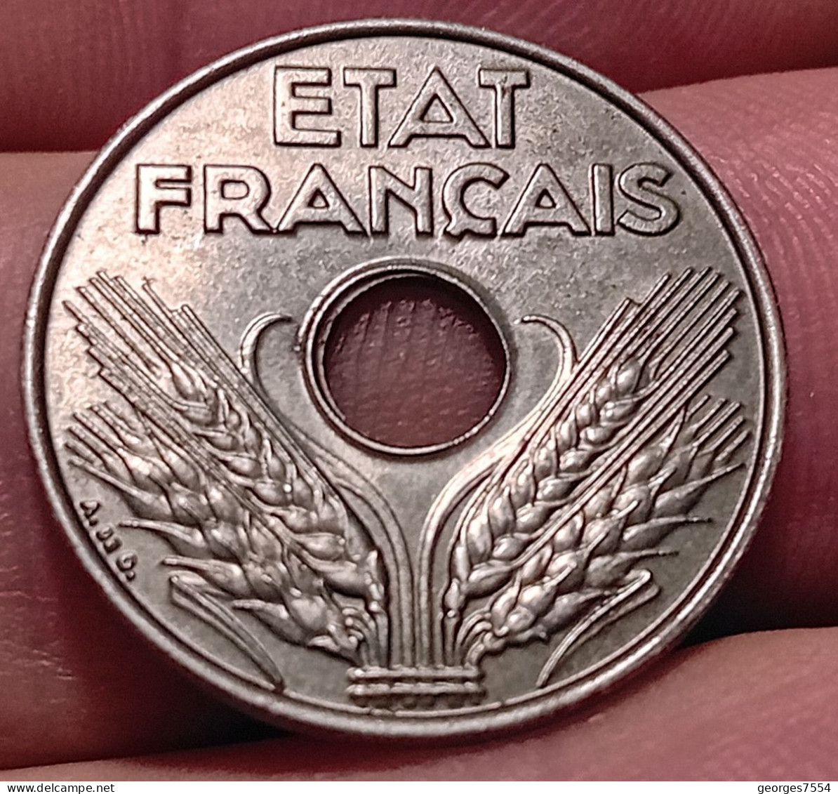 ETAT FRANCAIS - 20 CENTIMES 1944 FER - Achat Immédiat - 20 Centimes