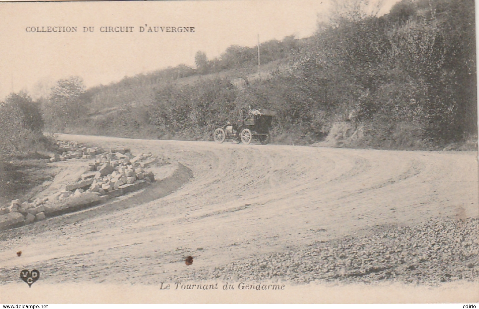 *** 63  ***   Circuit D'Auvergne Le Tournant Du Gendarme --  Neuve Excellent état  - Rallyes