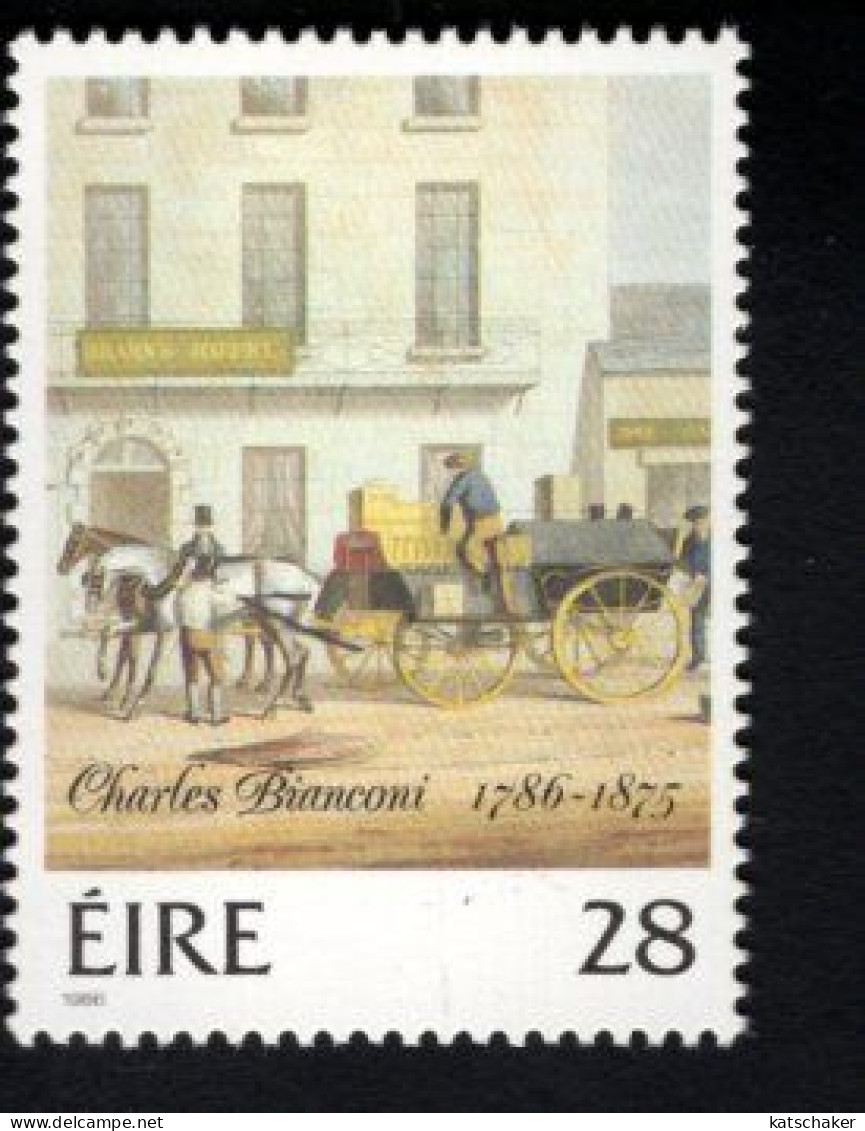 1999458398 1986  SCOTT 675 676 (XX) POSTFRIS  MINT NEVER HINGED - CARRIAGES - PAINTINGS BY CHARLES BIANCONI - Ungebraucht