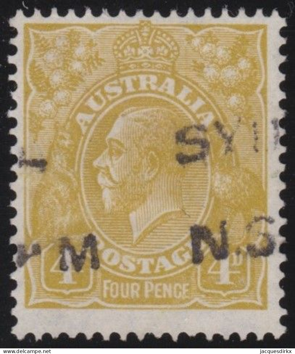 Australia    .   SG    .    129   .    1931/36          .   O      .     Cancelled - Gebruikt