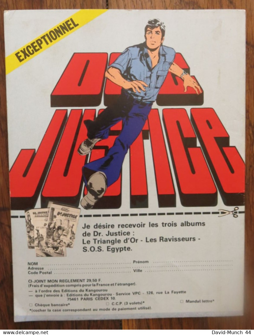 Dr Justice N° 19 : 54 Pages De BD: Le Katana Du Samouraï, Hojo Shigehaki. 1976 - Andere & Zonder Classificatie