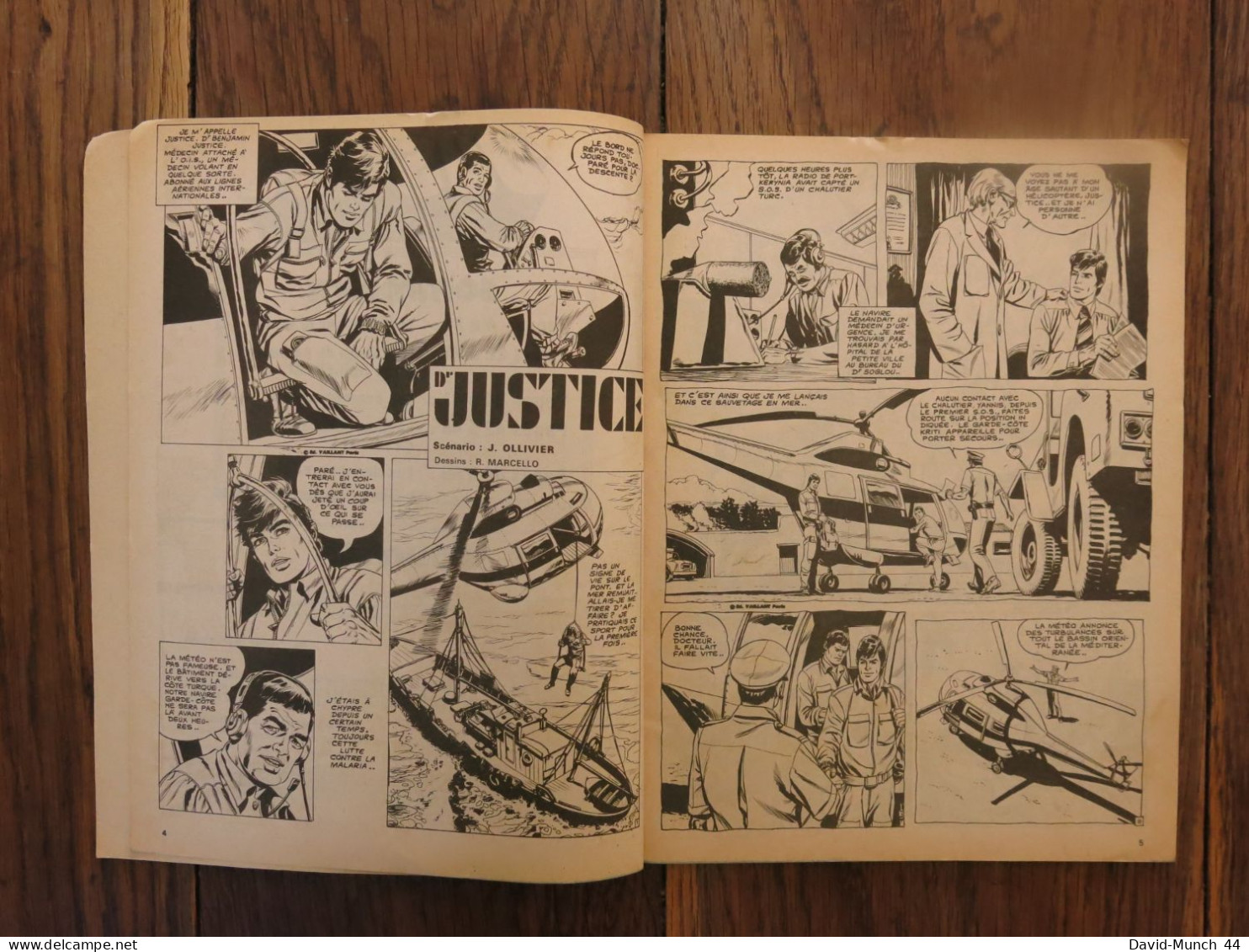 Dr Justice N° 19 : 54 Pages De BD: Le Katana Du Samouraï, Hojo Shigehaki. 1976 - Autres & Non Classés