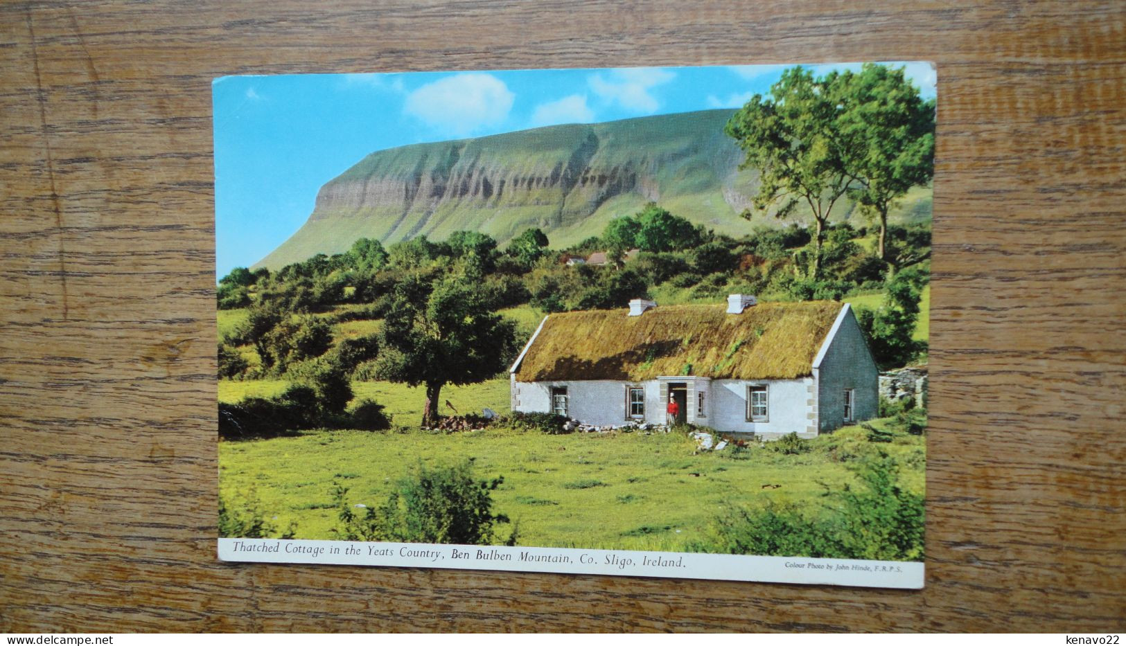 Irlande , Sligo , Thatched Cottage In The Yeats Country , Ben Bulden Moutain "" Beau Timbre "" - Sligo