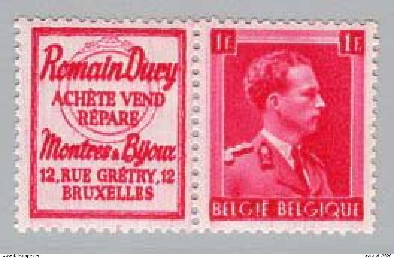 België PU161 * - MH - Other & Unclassified