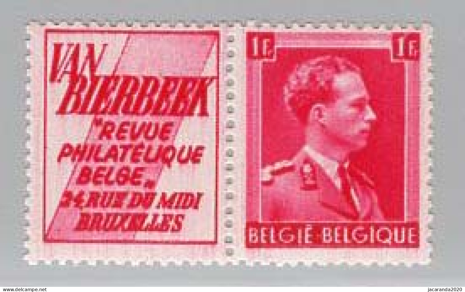 België PU167 * - MH - Mint