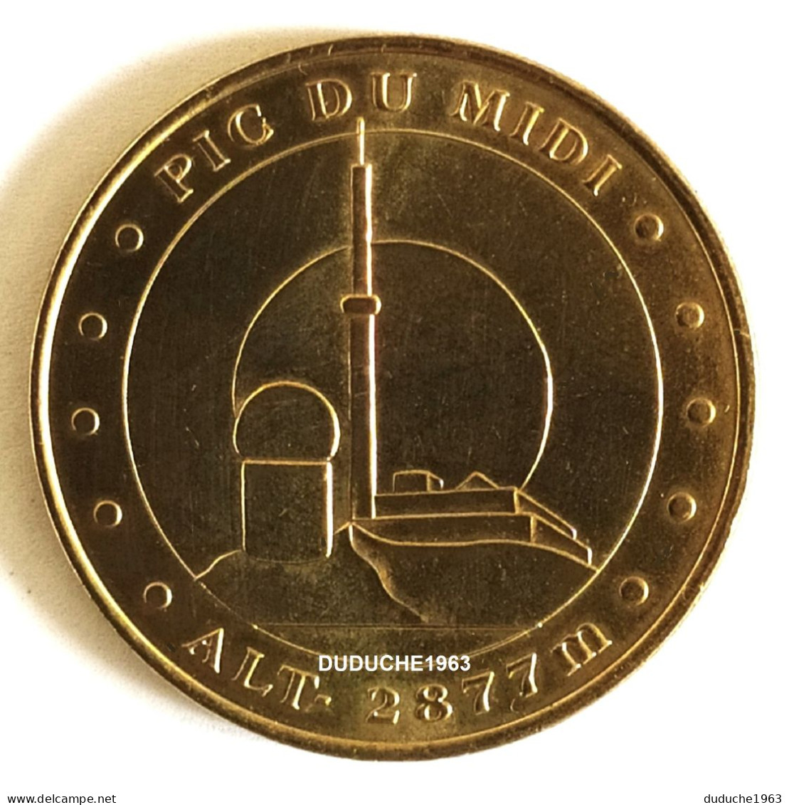 Monnaie De Paris 65.La Mongie - Pic Du Midi 2001 - 2001