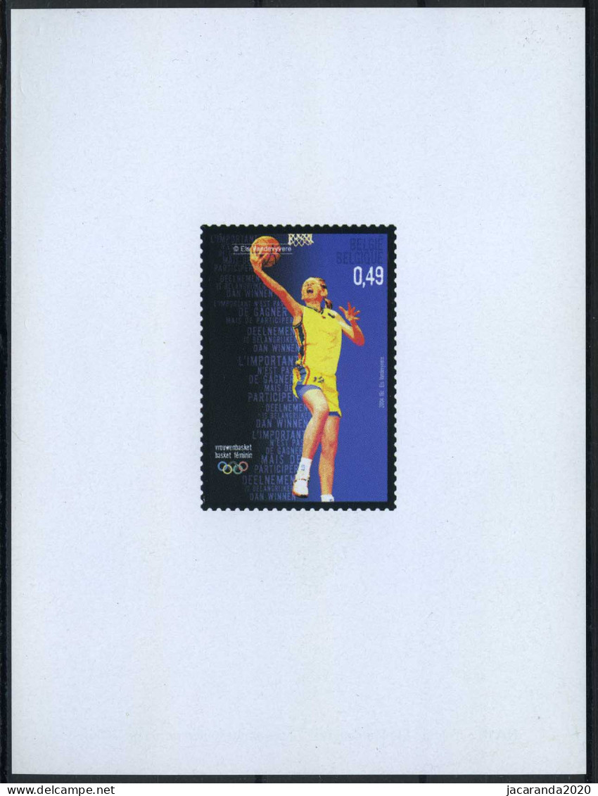 België NA14-NL - Sport - Olympische Spelen - Athene 2004 - Vrouwenbasket - Basket Féminin - Zomer 2004: Athene