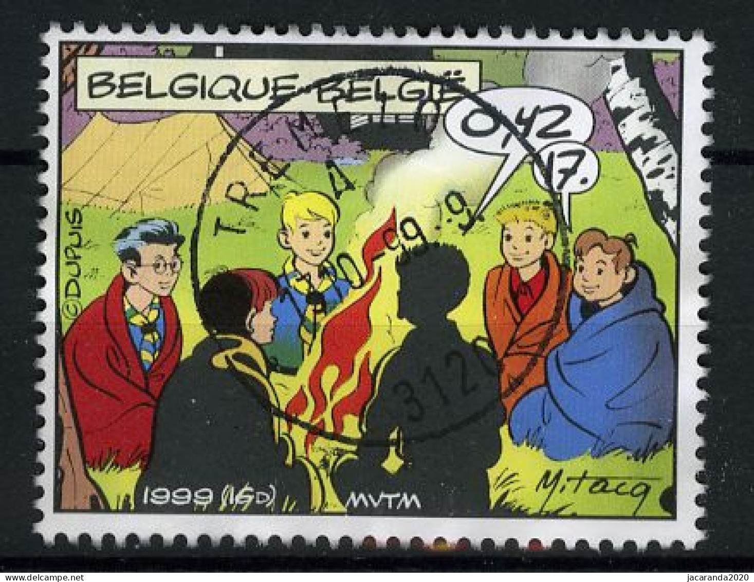 België 2844 - Jeugdfilatelie - Strips - BD - De Beverpatroelje - La Patrouille Des Castors - Gestempeld - Oblitéré - Oblitérés