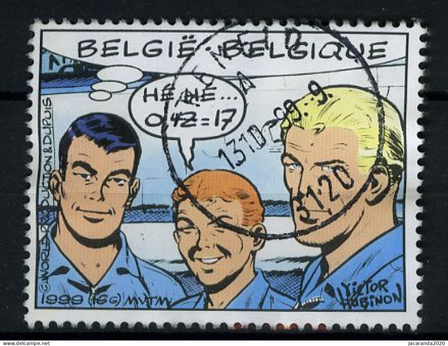 België 2847 - Jeugdfilatelie - Strips - BD - Comics - Buck Danny - Gestempeld - Oblitéré - Used - Gebraucht