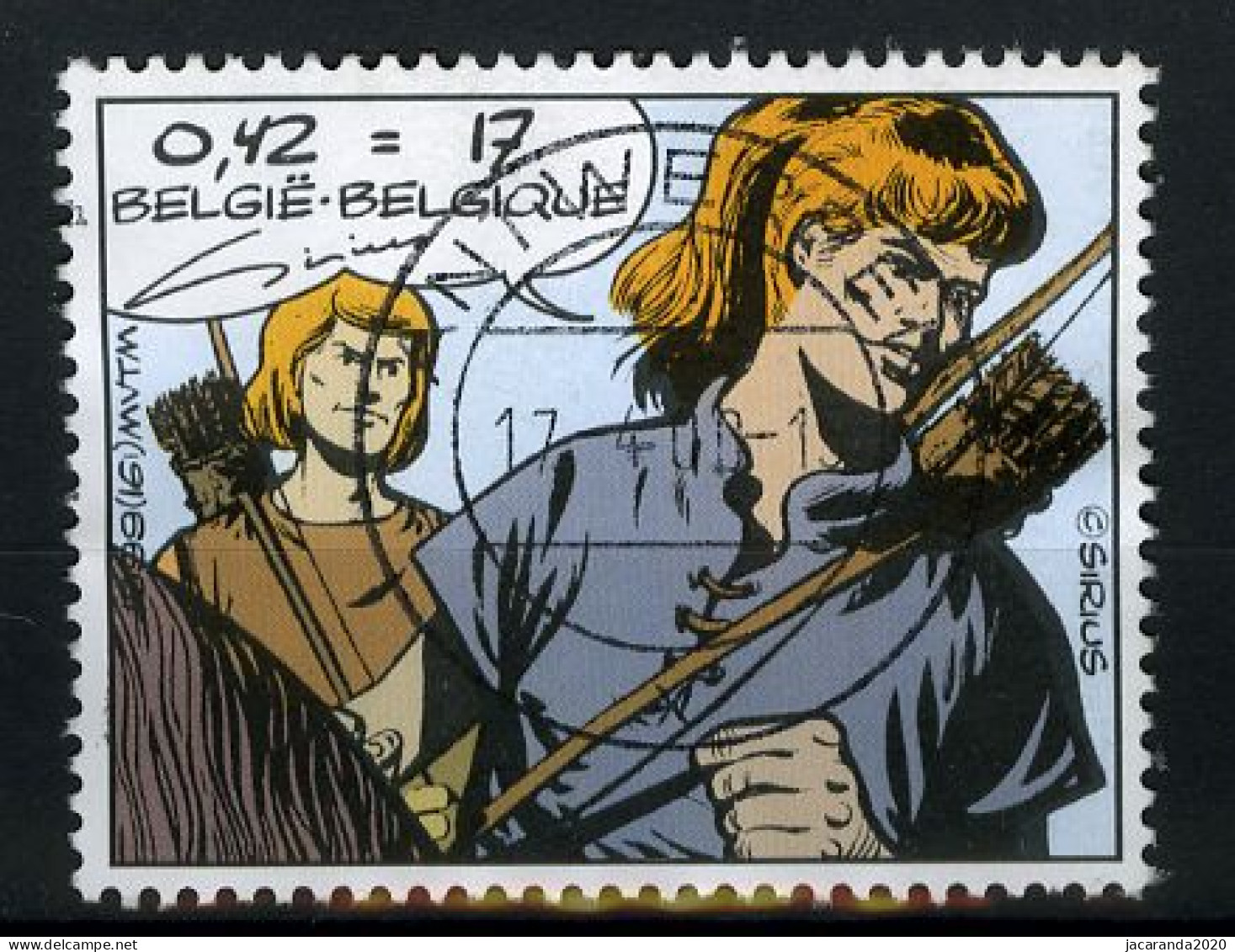 België 2849 - Jeugdfilatelie - Strips - BD - Comics - Timoer - Les Timour - Gestempeld - Oblitéré - Used - Oblitérés