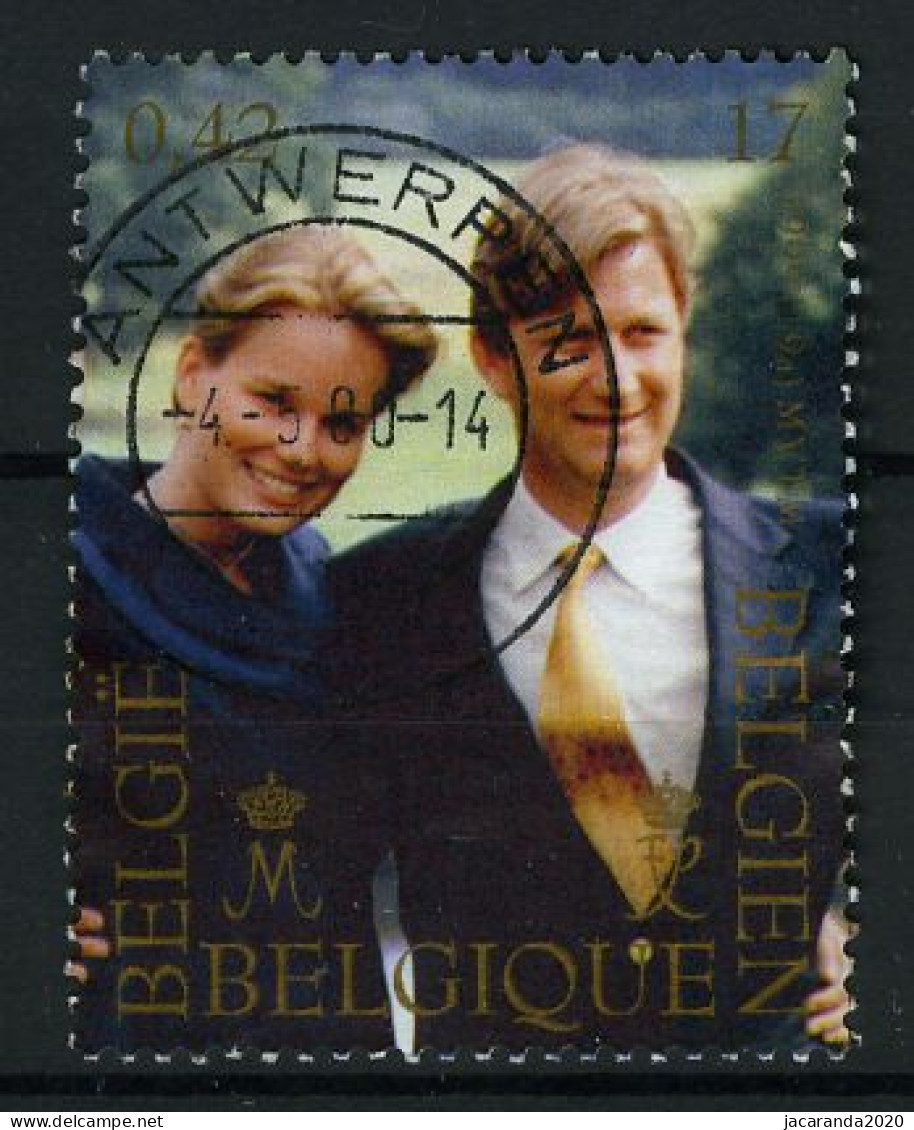 België 2856 - Prinselijk Huwelijk - Le Mariage Princier - Filip - Mathilde - Gestempeld - Oblitéré - Used - Oblitérés