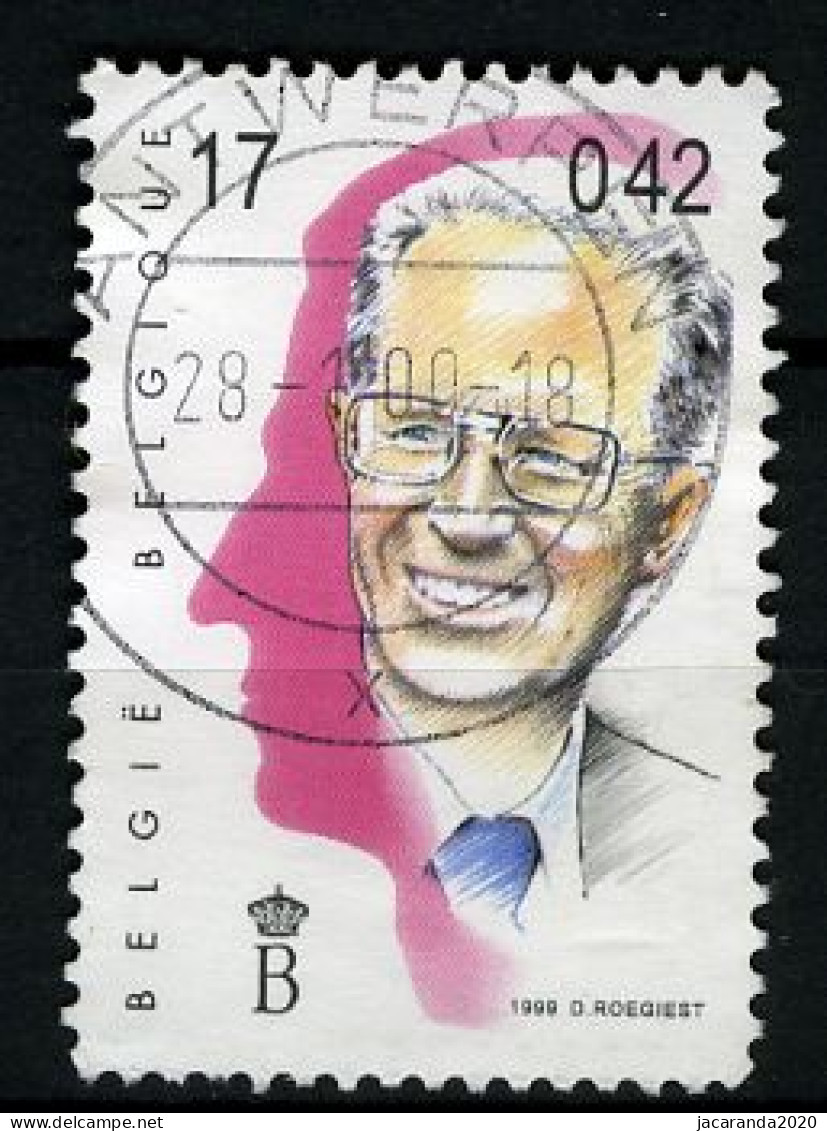 België 2859 - 20ste Eeuw - Koning Boudewijn - Le Roi Baudouin - Gestempeld - Oblitéré - Used - Used Stamps