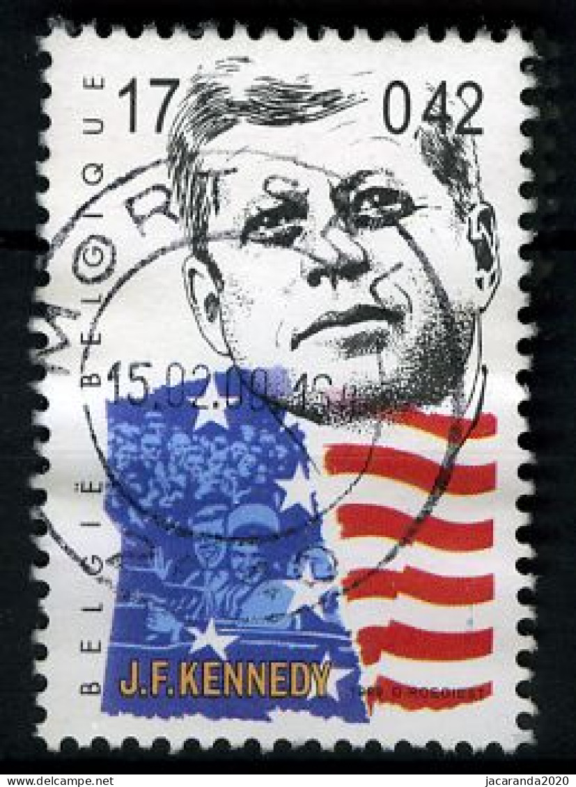 België 2861 - 20ste Eeuw - J. F. Kennedy - Gestempeld - Oblitéré - Used - Oblitérés