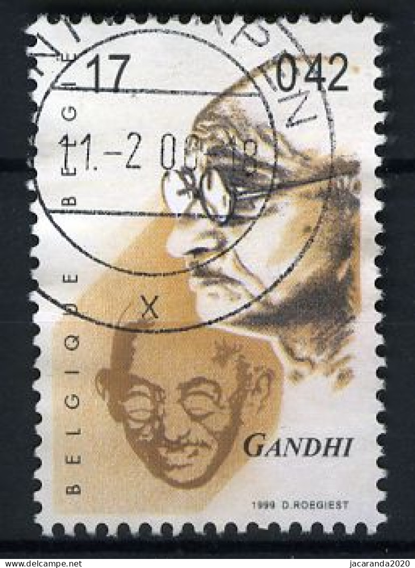 België 2862 - 20ste Eeuw - M. Gandhi - Gestempeld - Oblitéré - Used - Oblitérés