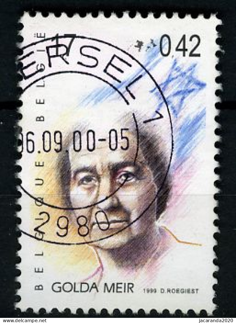 België 2866 - 20ste Eeuw - Golda Meir - Gestempeld - Oblitéré - Used - Oblitérés