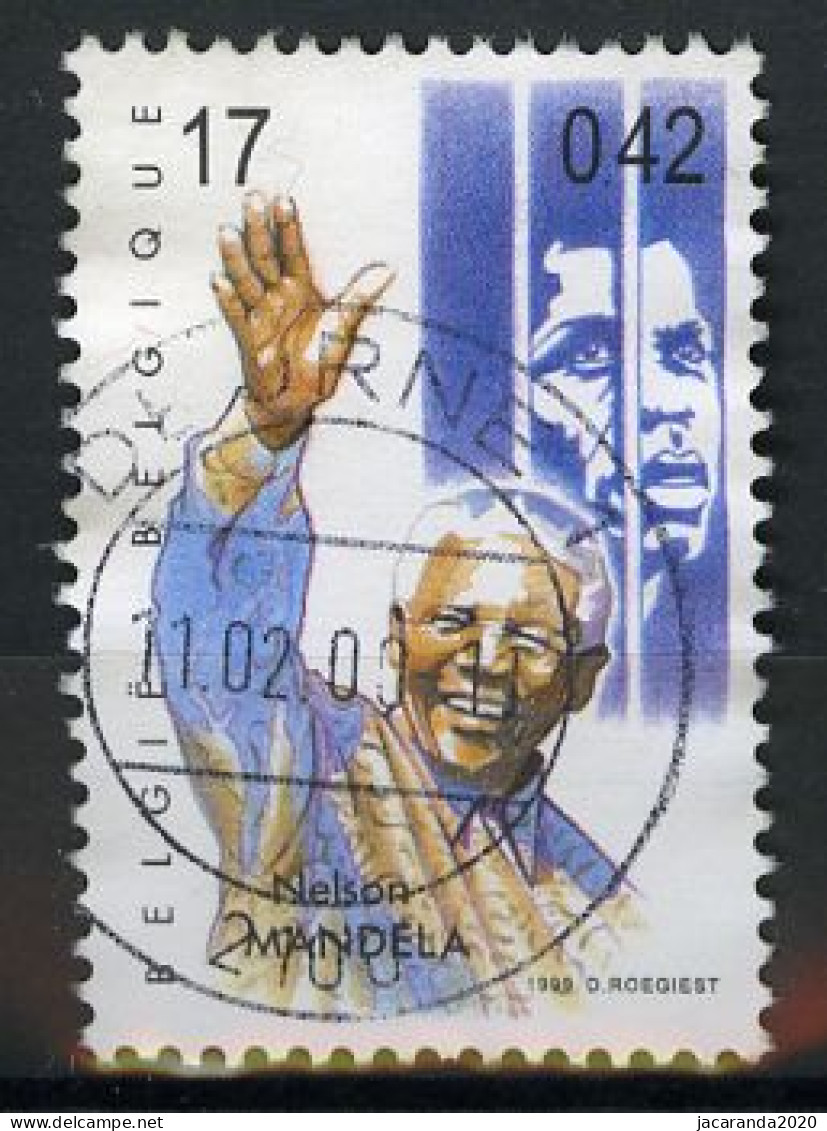 België 2867 - 20ste Eeuw - Nelson Mandela - Gestempeld - Oblitéré - Used - Used Stamps