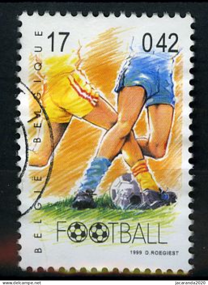 België 2869 - 20ste Eeuw - Voetbal - Football - Gestempeld - Oblitéré - Used - Gebraucht