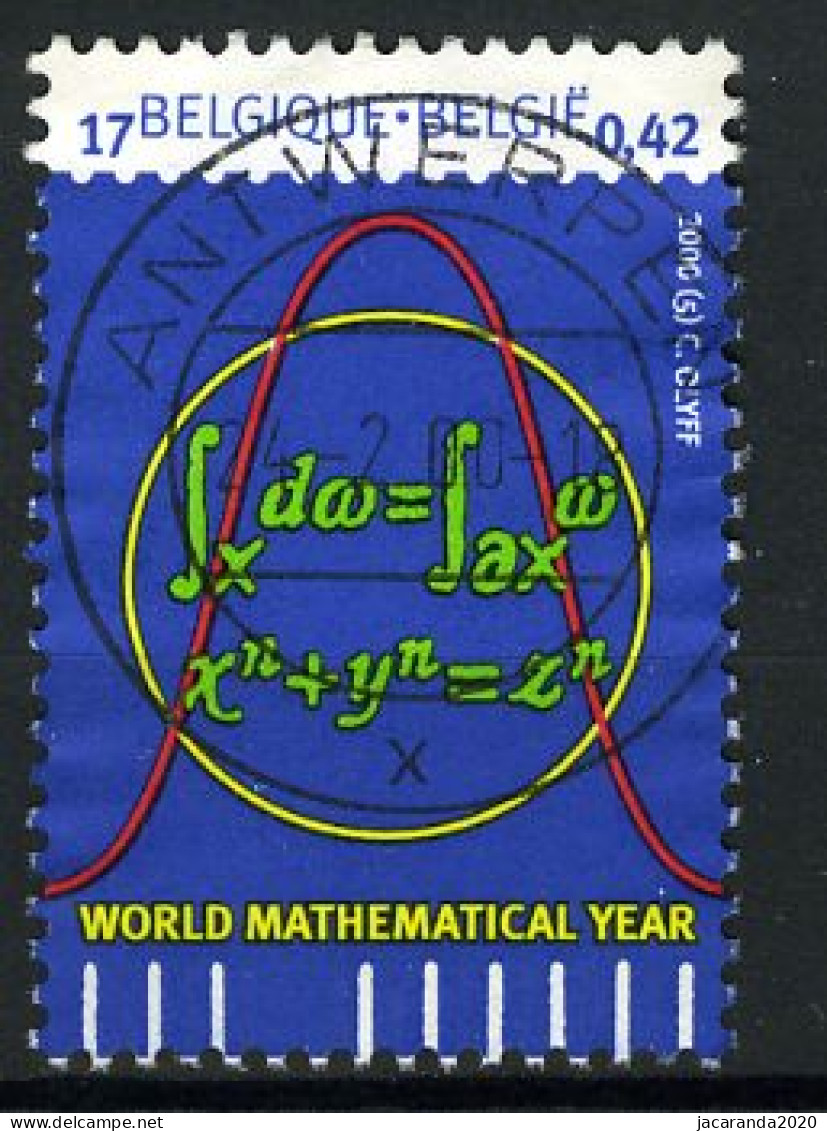 België 2890 - World Mathematical Year 2000 - Gestempeld - Oblitéré - Used - Oblitérés