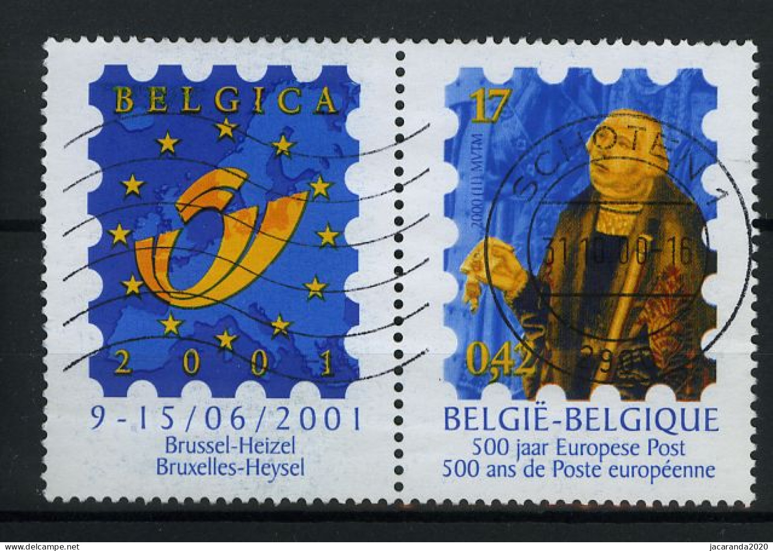 België 2901 - Belgica 2001 - Turn En Tassis - Tour Et Tassis - Gestempeld - Oblitéré - Used - Oblitérés