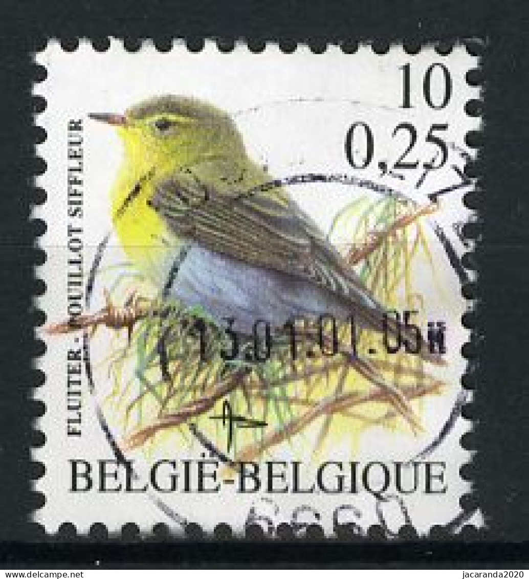 België 2936 - Vogels - Oiseaux - André Buzin - Fluiter - Pouillot Siffleur - Gestempeld - Oblitéré - Used - Used Stamps