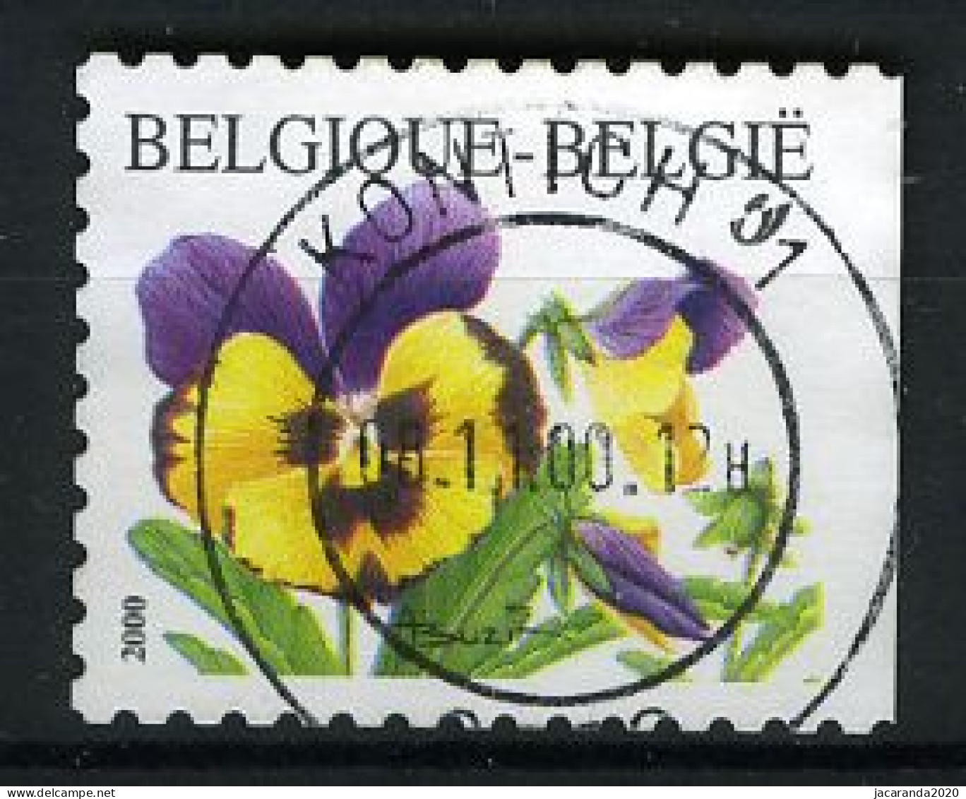 België 2937a - Bloemen - Fleurs - Buzin - Viooltje - Pensée - Gestempeld - Oblitéré - Used - Usados