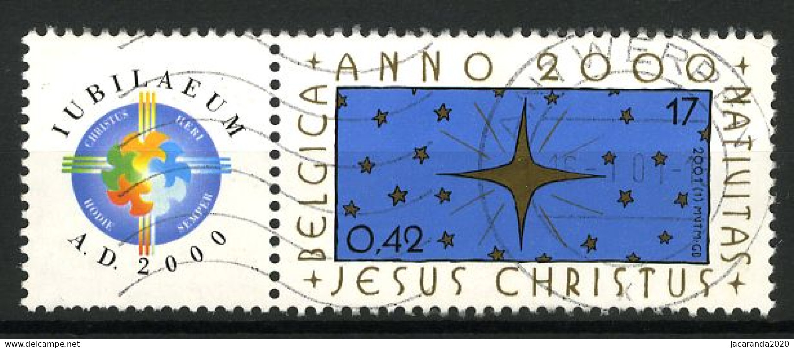 België 2967 - Jubileaum A. D. 2000 - Gestempeld - Oblitéré - Used - Used Stamps