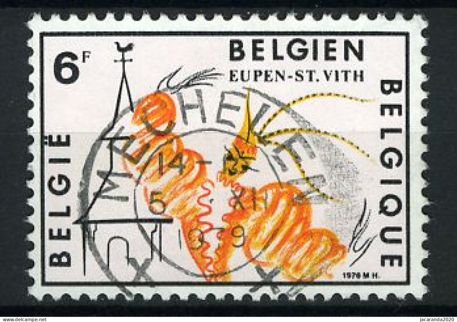België 1910 - Toerisme - Eupen - Sankt-Vith - Gestempeld - Oblitéré -used - Used Stamps