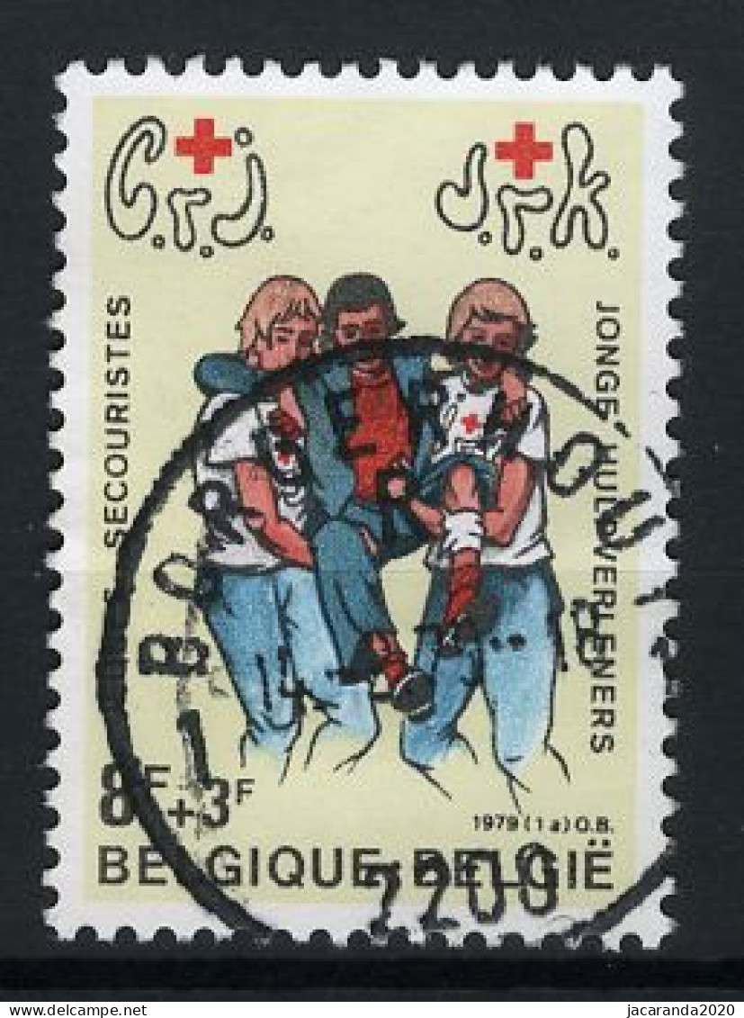 België 1921 - Rode Kruis - Croix-Rouge - Gestempeld - Oblitéré -used - Gebruikt