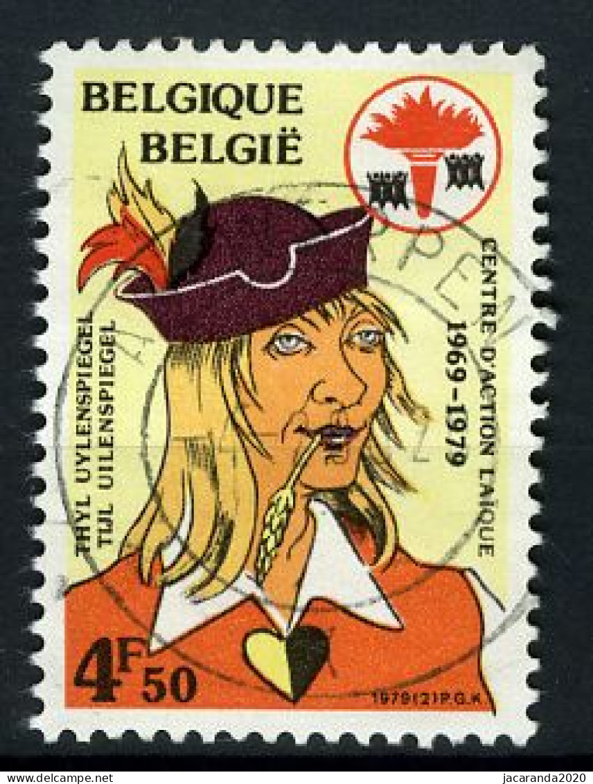 België 1923 - Tijl Uilenspiegel - Gestempeld - Oblitéré -used - Gebruikt